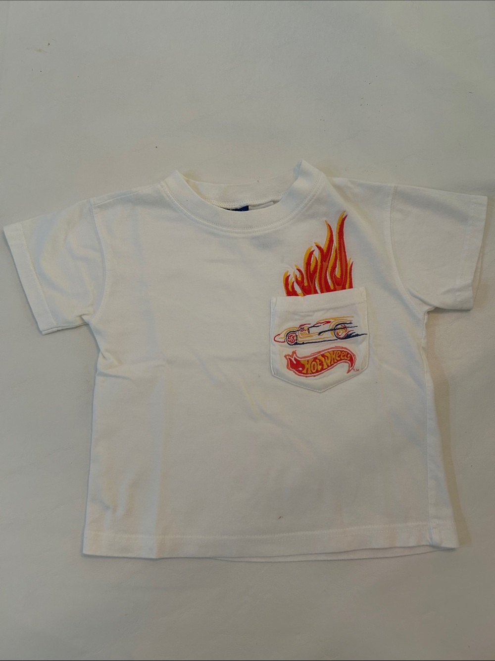 Vintage Hot Wheels Embroidered Tee